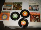 BEACH BOYS-7  45s & EP-PIC SLEEVES-GOOD VIBRATIONS-Sloop John B-Help Me Rhonda