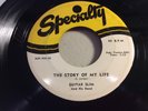 GUITAR SLIM-SPECIALTY 490-STORY OF MY LIFE/LETTER TO MY GIRL FRIEND-GTR BLUES 45