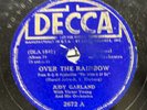 Jazz-78 RPM-Judy Garland-Over The Rainbow/The Jitterbug-Wizard of Oz-V+
