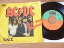AC/DC ‎Girls Got Rhythm / T.N.T  7'' single  Atlantic ‎ ATL 11 411