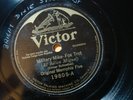 ORIGINAL MEMPHIS FIVE MILITARY MIKE 78 RECORD BASS ALE BLUES VICTOR 19805