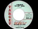 ROCKABILLY-FRANK DEATON/MAD-LADS-I BELIEVE TO MY SOUL/DON'T LET GO-TARGET 862
