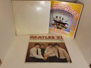 (3) The Beatles Vinyl Records White Album Beatles VI Sgt Peppers Magical...