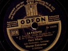 HANS ALBERS La Paloma -Klassiker- / Beim ersten Mal..   Schellackplatte S6804