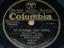 78 RPM Up Jumped the Devil New Crazy Blues Parentis Liberty Syncopators Columbia