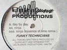 FUNKY  TECHNICIANS - DAY BY DAY / NINJA - DELTAWAVE - BUKEM - RARE 1996