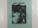 THE BEATLES Get Back  record album on Lemon Records NM/NM