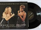 Mariah Carey Whitney Houston When You Believe Vinyl LP Columbia COL 6665206