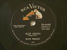 Elvis Presley Blue Moon/Just Because  78 Record  VG+