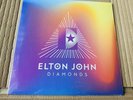 ELTON JOHN DIAMONDS (GLASTONBURY PYRAMID EDITION) COLOURED VINYL 1LP 10X10 LITHO