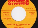 JIMMY GARTIN Honey Won't You Love Me RARE M- rockabilly 45 Strate 8 Fortune HEAR