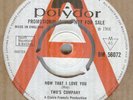 TWO'S COMPANY**NOW THAT I LOVE YOU**DEMO**BEAT**THE POLYDOR LABEL**HEAR IT