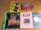 KISS – LICK IT UP  @ PROMO kits set@ Japan  4 page promo sheet,desk pad,sticker