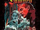 The Damned A Night of A Thousand Vampires RED Vinyl LP  with poster.