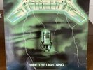 Metallica Ride The Lighting LP Green 1984 Rare Private Red Vinyl Pressing
