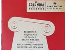 BEETHOVEN Symphony No. 8 BRUNO WALTER Columbia ML 2001 10