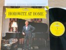 HOROWITZ AT HOME piano MOZART SCHUBERT LISZT 1989 ED1 DGG DIGITAL LP MINT