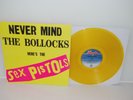Sex Pistols. Never Mind the Bollocks. Yellow Vinyl. Original Vinyl Album.