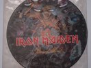 IRON MAIDEN Piece Of Mind EX CAPITOL '83 original Picture Disc  LP Ultrasonic