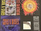 Vinyl Guns N Roses X4 Appetite For Destruction, Live And Let Die, Knocking