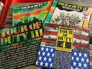 VA TOUR OF DUTY 1, 2, 3 & 4 SONGS FROM THE TV SOUNDTRACK AND ERA NM VINYL LP LOT