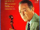 HEIFETZ - BRUCH Scottish Fantasy VIEUXTEMPS Concerto No 5 RCA LSC-2603 SD 3S NM-