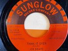 Joe Bravo & The Sunglows - Think It Over 45 Sunglow Promo Tex Mex Latin Funk NM