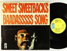 Melvin Van Peebles - Sweet Sweetback's Baadasssss Song LP - Stax Germany VG++