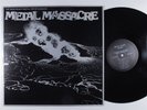 METAL MASSACRE Various Artists METAL BLADE LP VG+ 1st pressing t