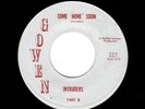 PHILLY DOO-WOP/EARLY SOUL-INTRUDERS-GOWEN-1401-COME HOME SOON/I'M SOLD (ON YOU)