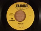 Larry Evans  Henpecked/Crazy 'Bout My Baby  Promo Jump Blues, R&B  1956 Fabor