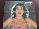 Accept, Breaker, Vinyl LP, 1981 (pink top,pink lipstick) Passport Records 