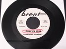 45 rpm garage fuzz rock HARBINGER COMPLEX I Think I’m Down 1965 Brent 7056 promo