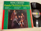 Bing Crosby Family Christmas Favorites LP Decca Holiday Columbus Boychoir M-