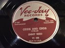 JIMMY REED-VEE JAY 298-ODDS AND ENDS/I'M GONNA GET MY BABY CHICAGO BLUES 78 1957