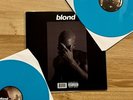 Frank Ocean - Blond Black Cover Blue Vinyl Record (Import Vinyl)