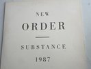NEW ORDER SUBSTANCE DOUBLE LP VINYL EMBOSSED 1987 FIRST EDITION FACTORY 200