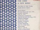 SING UNTO THE LORD A NEW SONG  Choral Music For Today's Worship CRI 191 LP