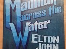VINYL ELTON JOHN Madman Across The Water DJM DJLPH420 Booklet 1971 LP TRANS RED