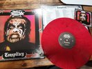 King Diamond LP Conspiracy Red W/ Black Swirl Vinyl Record