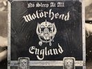 MOTORHEAD – NO SLEEP AT ALL LP + POSTER EX+/EX+ 1988 ITALY 1st PRESS GWR 20872