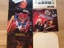 JUDAS PRIEST 3LP Lot: British Steel, Defenders Of The Faith, Sad Wings POOR