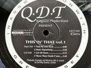 Q.D.T. - This N That Vol 1 - Very Rare Breakbeat Hardcore Techno Record
