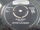 ARTHUR ALEXANDER.BLACK NIGHT..SUPERB RARE UK 1ST ISSUE LONDON DOT LABEL HLD 9899