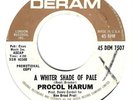 PROCOL HARUM A Whiter Shade Of Pale PROMO 45 1967 US DERAM EX
