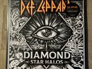 Def Leppard SIGNED Diamond Star Halos 2 LP Vinyl Lithograph Official - Sealed