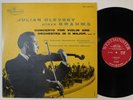 JULIAN OLEVSKY Plays Brahms Violin Concerto WESTMINSTER WLO 5273 violin NM