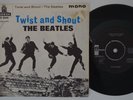 BEATLES Twist And Shout RARE Sweden 45 BLUE variant swedish HEAR