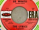 The Lyrics (2) - So What , 7