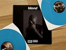 Frank Ocean - Blond Black Cover Blue Vinyl Record (Import Vinyl)